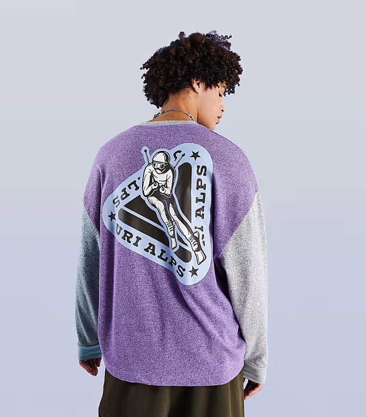 Лонгслив оверсайз